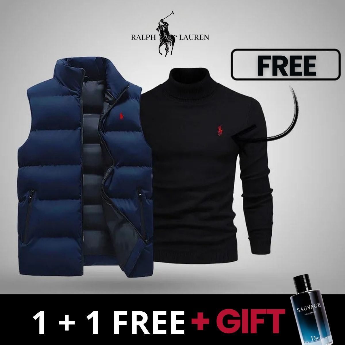R&L Vest + Free Sweater (Clearance)