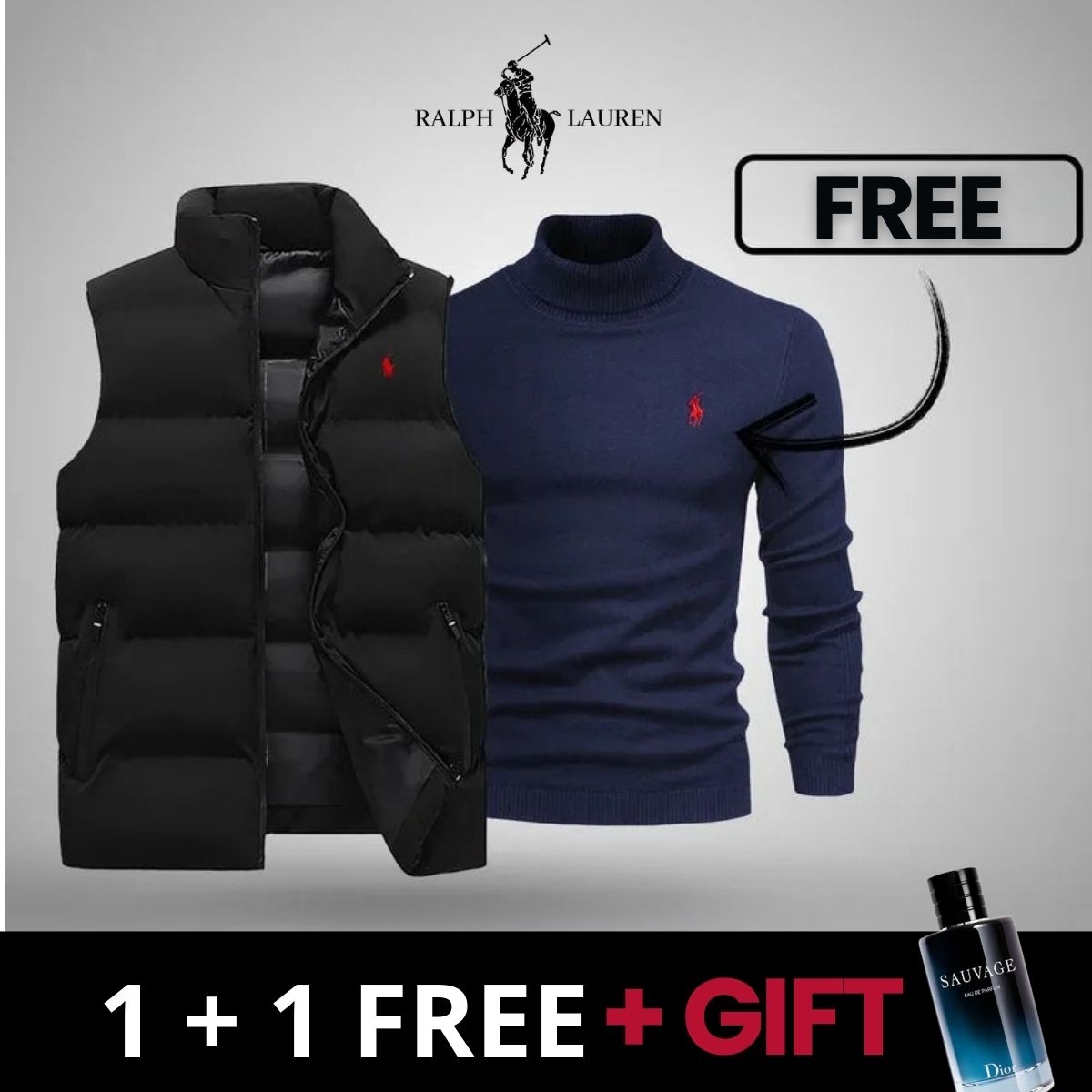 R&L Vest + Free Sweater (Clearance)
