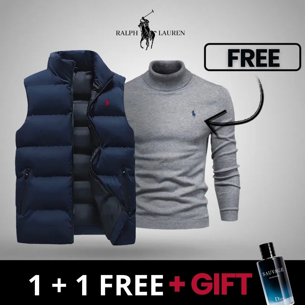 R&L Vest + Free Sweater (Clearance)
